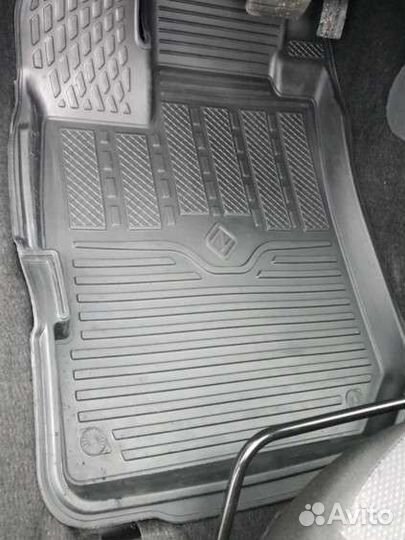 Резиновые коврики рено логан 2