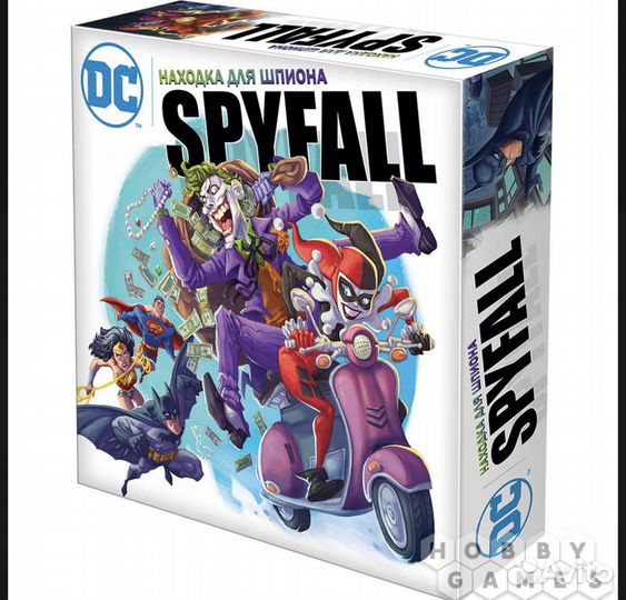Настольная игра spyfall dc Находка для шпиона