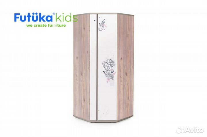 Угловой шкаф в детскую