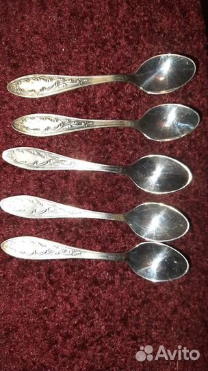Ложки мельхиор новые