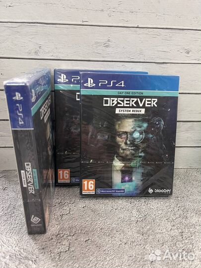 Observer System Redux Day One Edition PS4