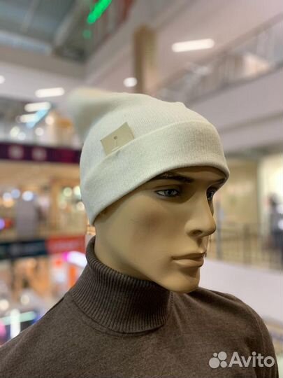 Шапка AX Armani удлиненная осень зима