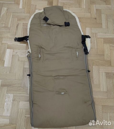 Мешок-конверт меховой из овчины Fellhof