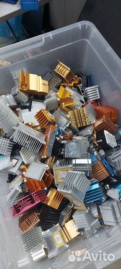 Радиатор алюминиевый разной формы