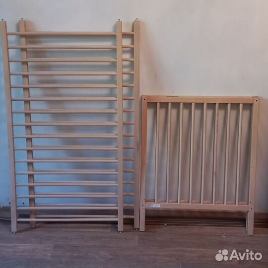 Детская кровать IKEA с матрасом