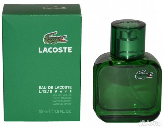 Духи lacoste мужские 30ml