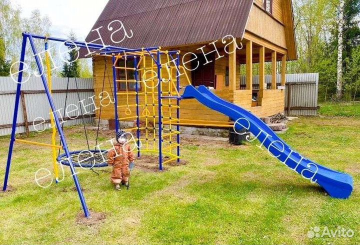Детская площадка с горкой 3 метра