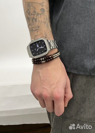 Стальной ремешок для apple watch 7