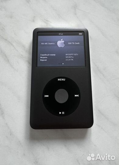 iPod classic ssd 1t