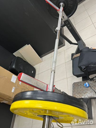 Штанга с блинами