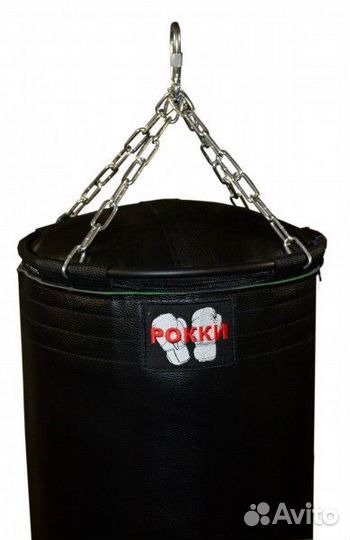 Боксерский мешок EkatFit Натуральная кожа