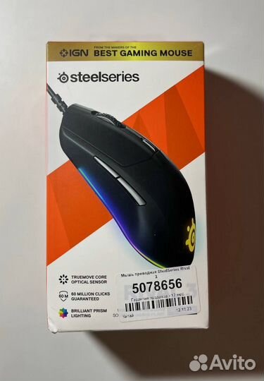 Игровая мышь steelseries Rival 3