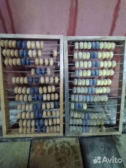 Счеты деревянные