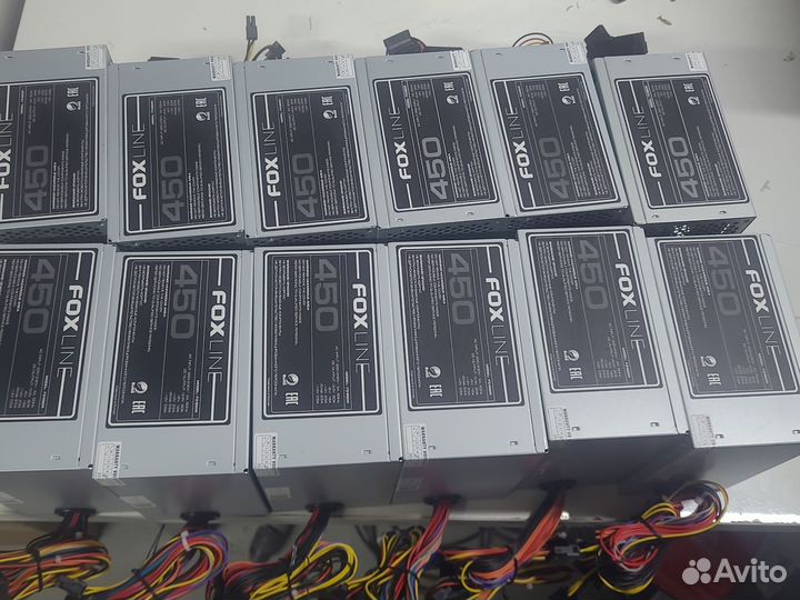 Блок питания 450w Foxline новые