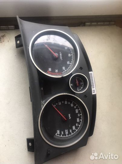 Шиток приборов опель астра h