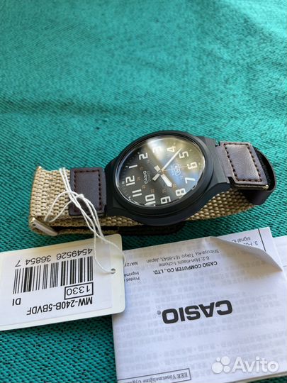 Японские Casio Collection MW-240B-5B