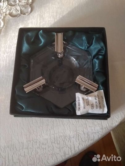 Хрустальная пепельница