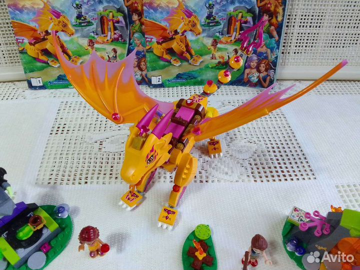 Лего эльфы, драконы