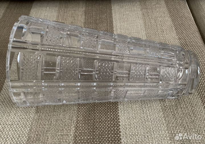 Хрустальная ваза для цветов СССР