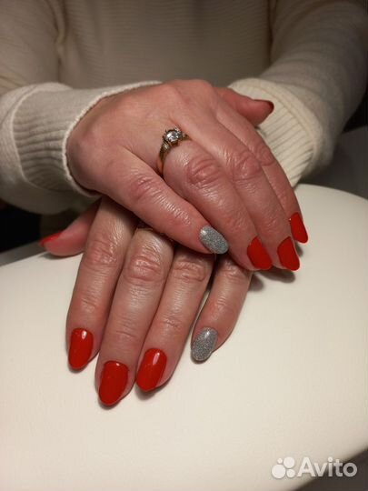 Маникюр с покрытием гель лак