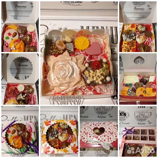 Шоколадные подарки, букеты, презенты