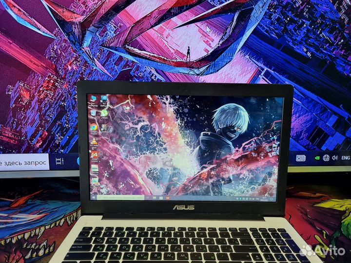 Asus X553 4 ядра,8GB,SSD 128GB