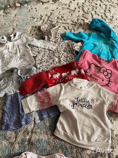 Детские вещи пакетом 74 80