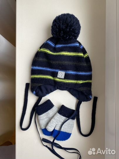 Шапка для мальчика 42 44 crockid