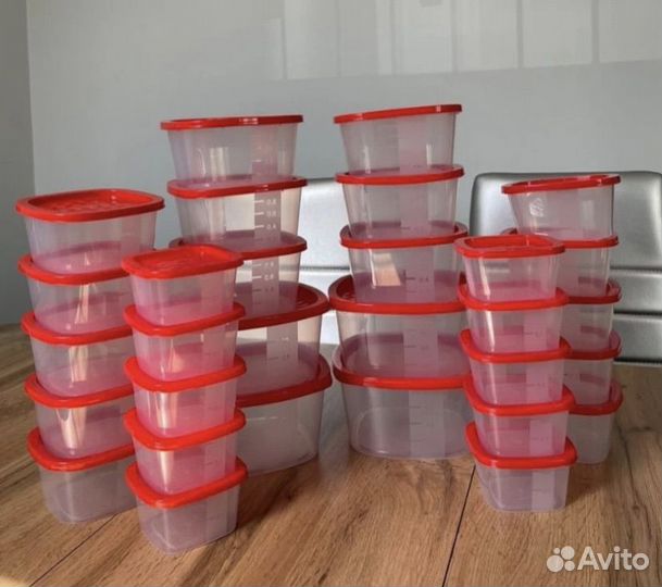 Набор контейнеров 30 шт новые