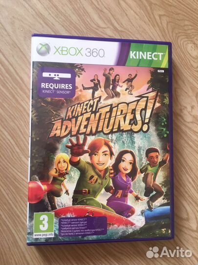 Kinect Sport 1 2 Adventures Xbox 360 кинект спорт