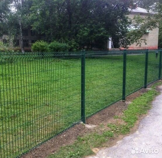 Забор сетка 3D