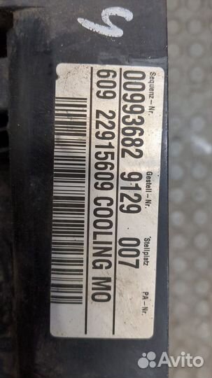 Вентилятор радиатора Opel Insignia