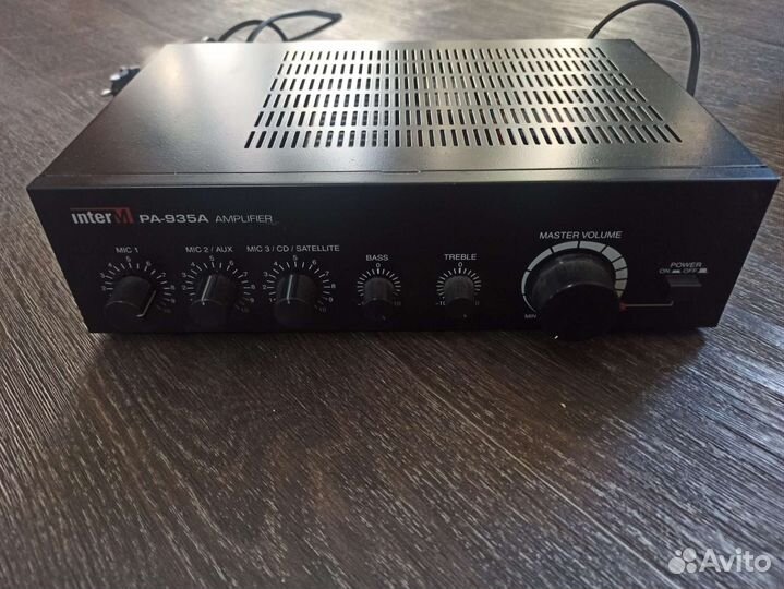 Усилитель трансляционный interm ра-935a amplifier