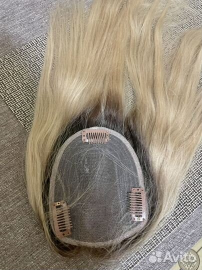 Накладка из натуральных волос