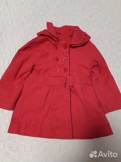 Плащик для девочки 80