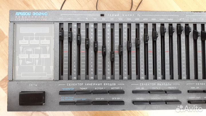 Эквалайзер Прибой Э024С