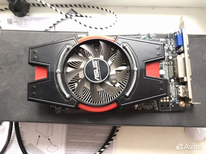 Видеокарта asus GeForce GTX 650 ti