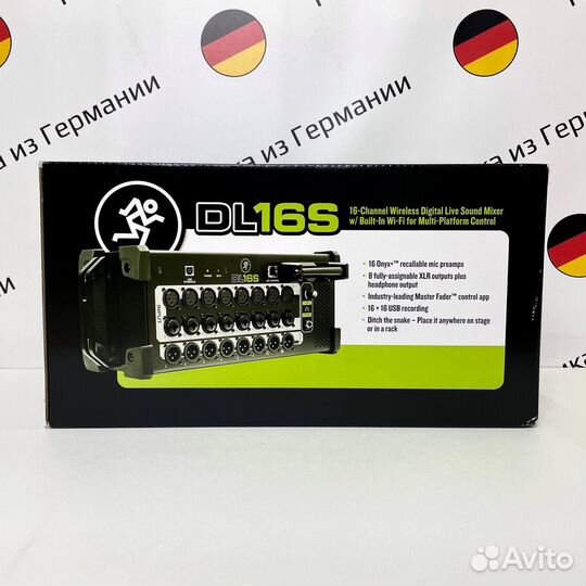 Микшерный пульт Mackie DL16S