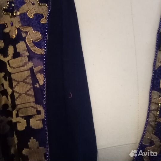 Шелковый халат из органзы. Шелковое кимоно