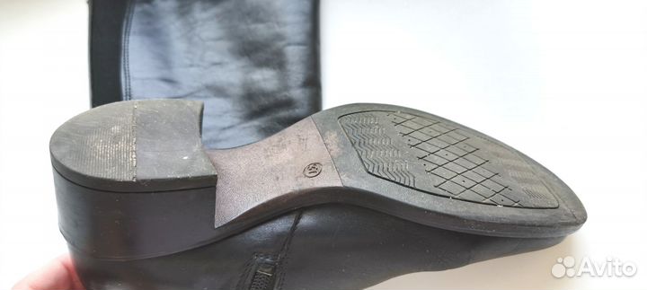 Сапоги весна 37 кожа бу