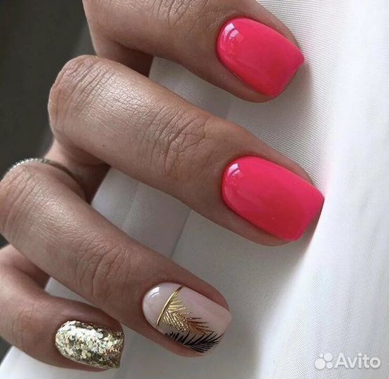 Маникюр гель лак педикюр