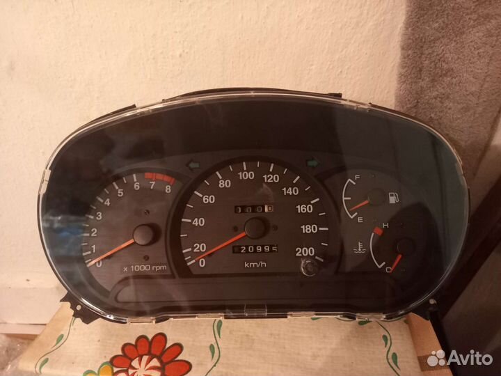 Хендай акцент щиток приборов