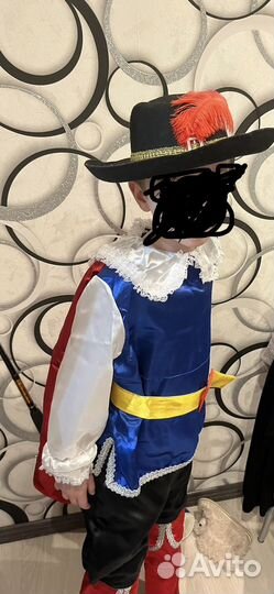 Костюм мушкетера,кота в сапогах