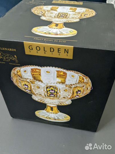 Две фруктовницы Lenardi Golden