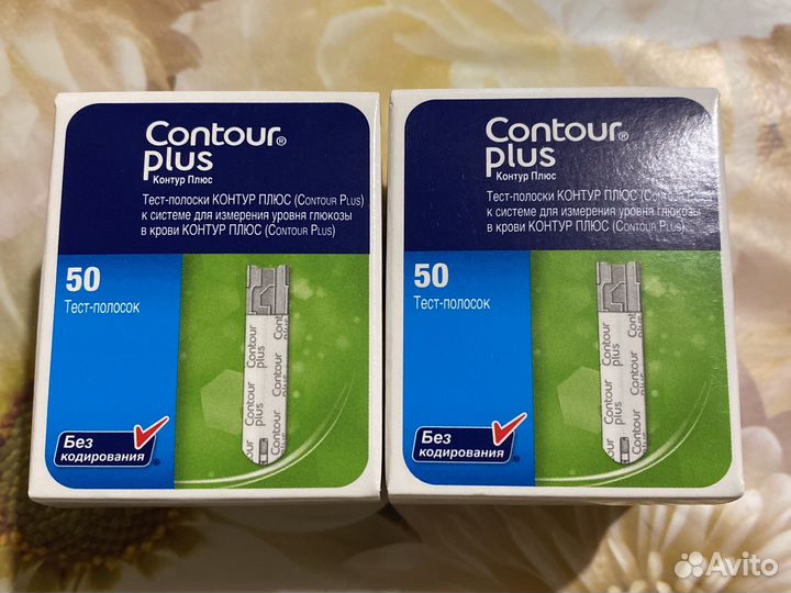 Тест полоски контур плюс