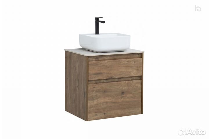 Тумба под раковину 60 (2 ящика) Nova Lite