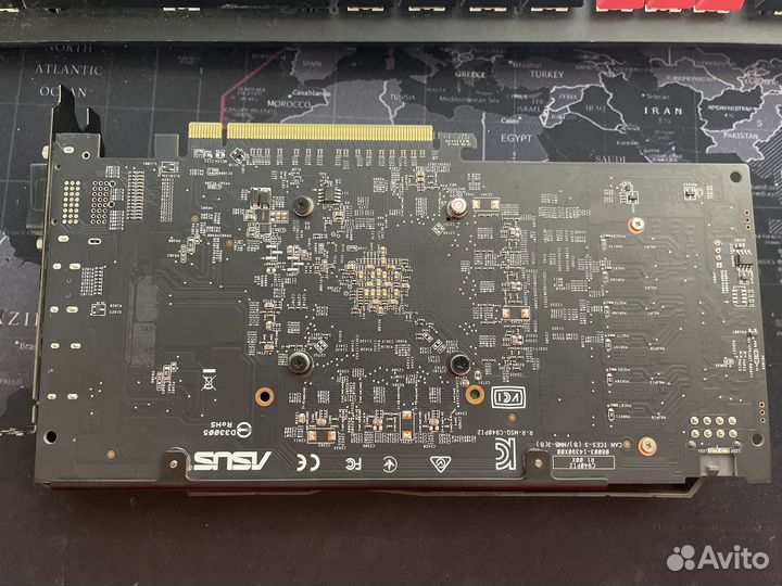 Видеокарта RX 580-8gb Asus Strix