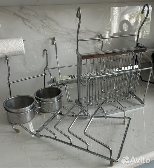 Полки и держатели на рейлинг. 3 вида