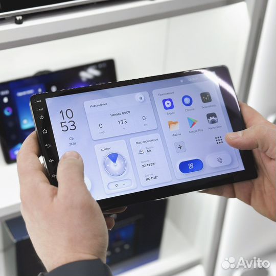 Магнитола Teyes 9’’ на Honda Accord 8