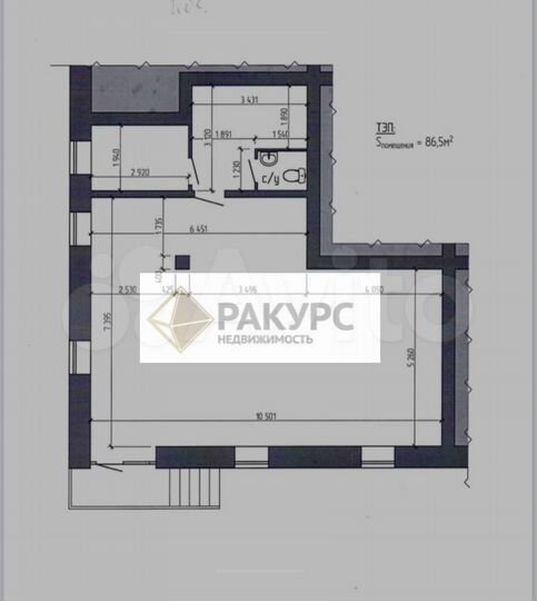 Свободного назначения, 83 м²